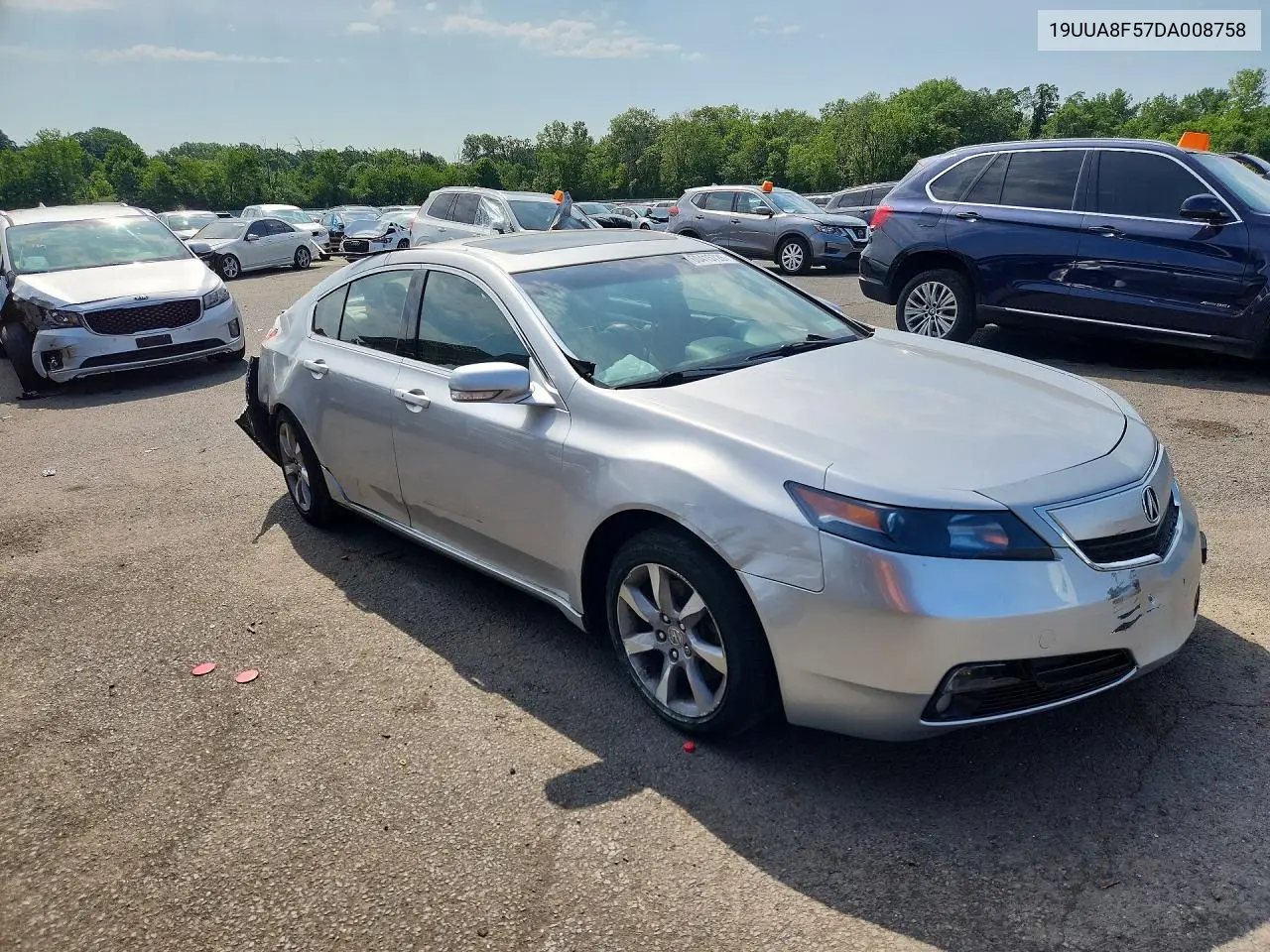 2013 Acura Tl Tech VIN: 19UUA8F57DA008758 Lot: 60415726