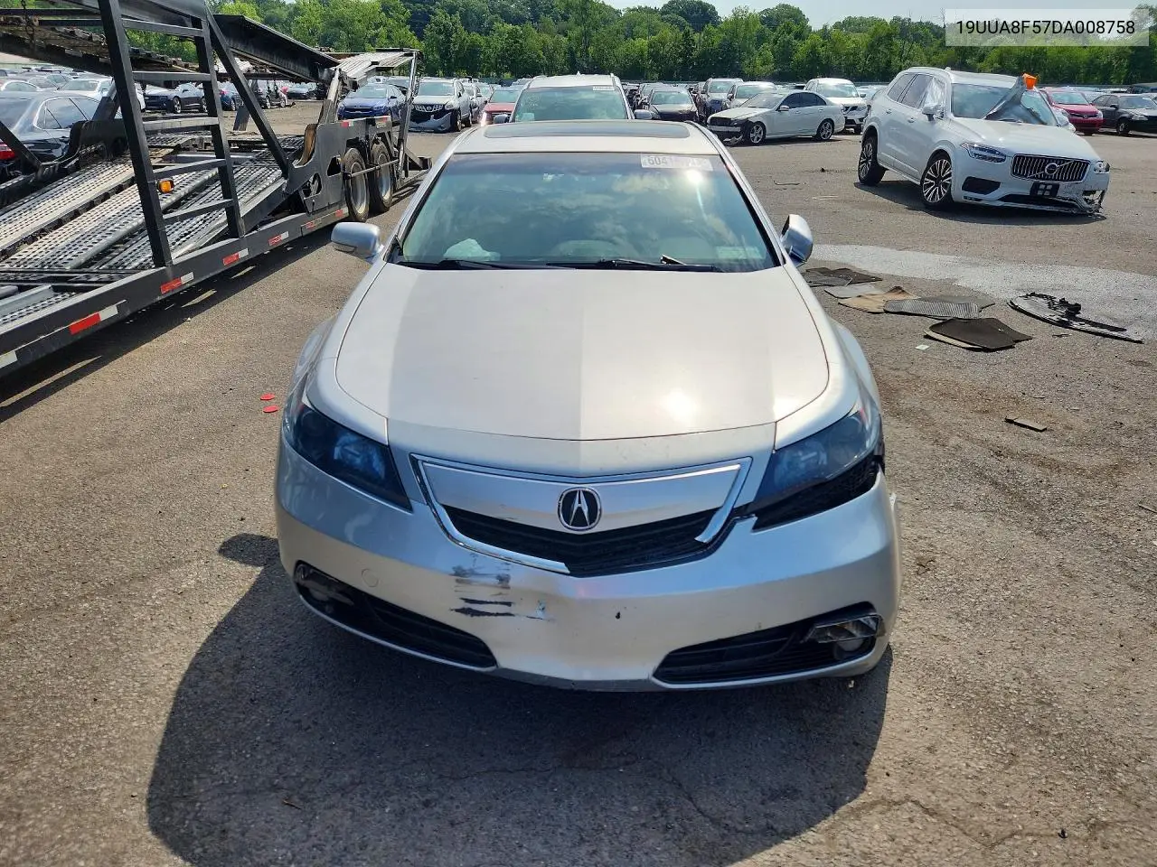 2013 Acura Tl Tech VIN: 19UUA8F57DA008758 Lot: 60415726