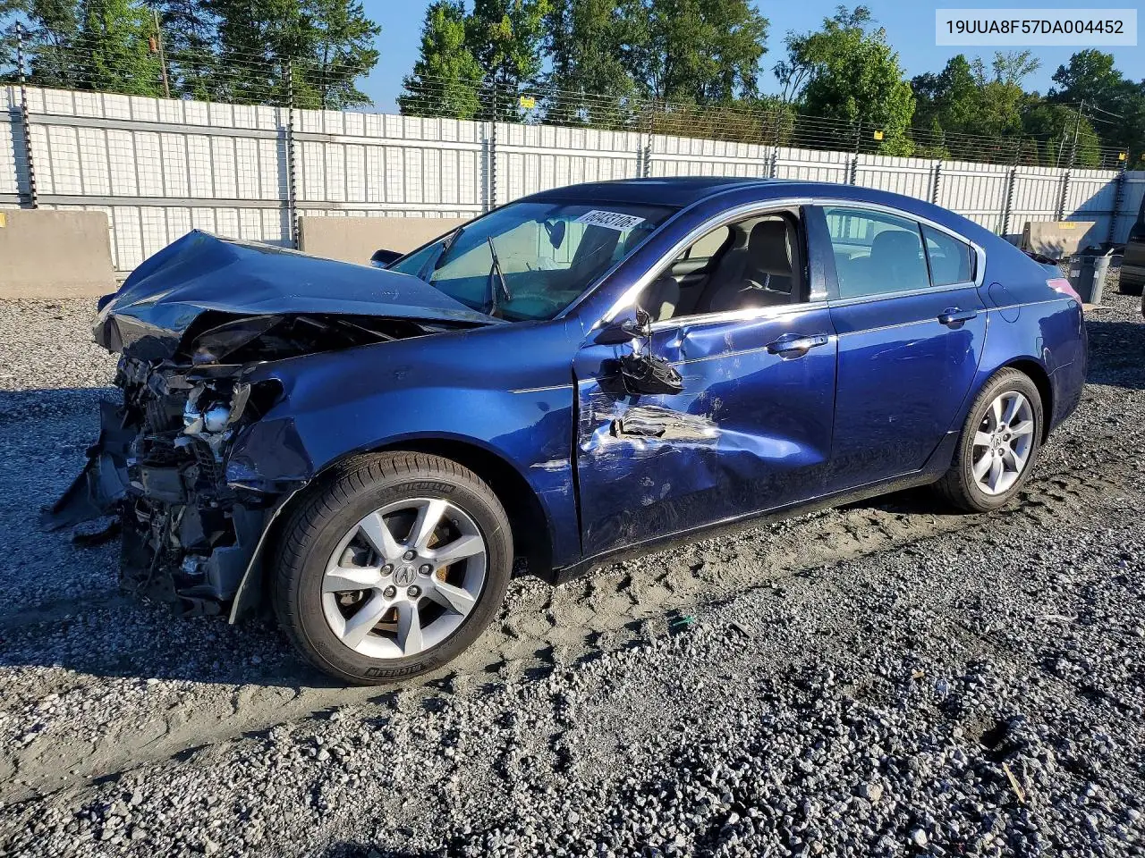 2013 Acura Tl Tech VIN: 19UUA8F57DA004452 Lot: 60433106