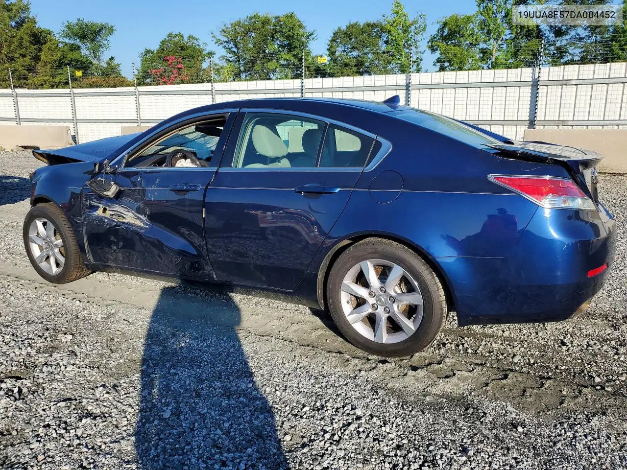 2013 Acura Tl Tech VIN: 19UUA8F57DA004452 Lot: 60433106