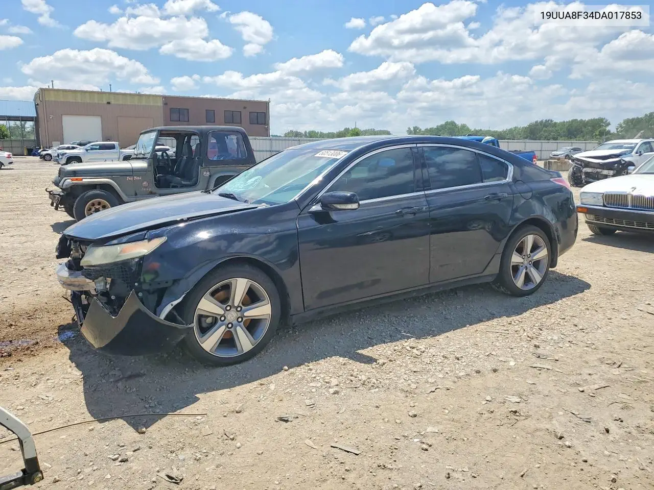 2013 Acura Tl Se VIN: 19UUA8F34DA017853 Lot: 60513006