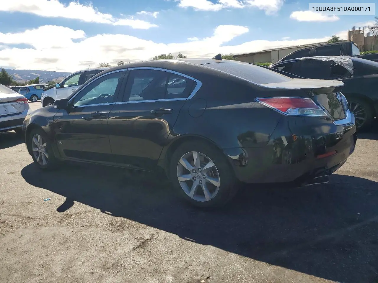 2013 Acura Tl Tech VIN: 19UUA8F51DA000171 Lot: 61769106