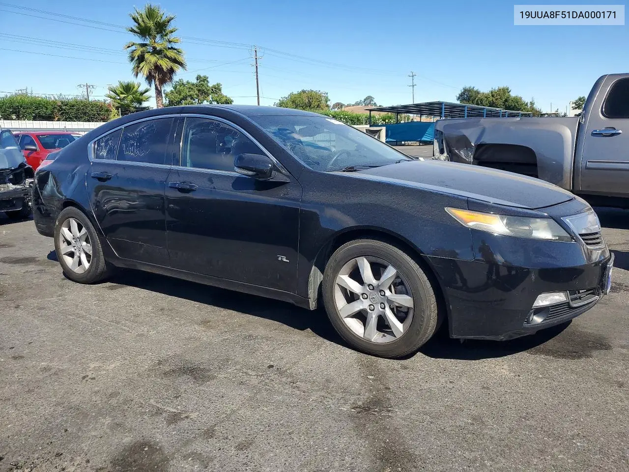 2013 Acura Tl Tech VIN: 19UUA8F51DA000171 Lot: 61769106