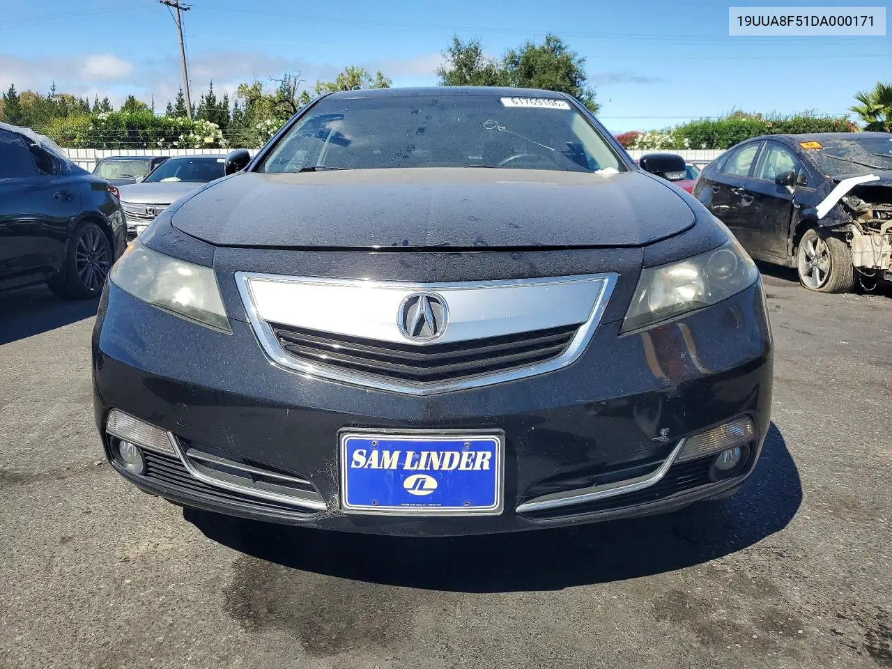 2013 Acura Tl Tech VIN: 19UUA8F51DA000171 Lot: 61769106