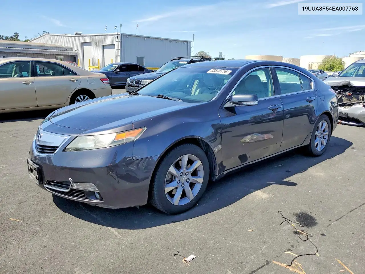 2014 Acura Tl Tech VIN: 19UUA8F54EA007763 Lot: 55898766