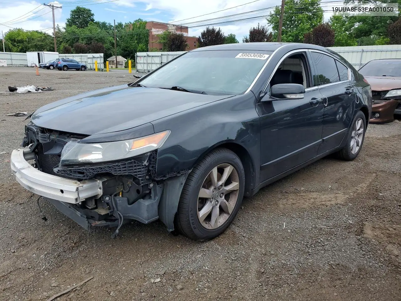 2014 Acura Tl Tech VIN: 19UUA8F53EA001050 Lot: 59953696