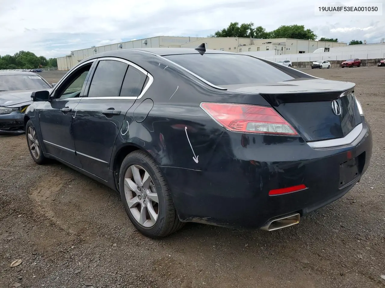 2014 Acura Tl Tech VIN: 19UUA8F53EA001050 Lot: 59953696
