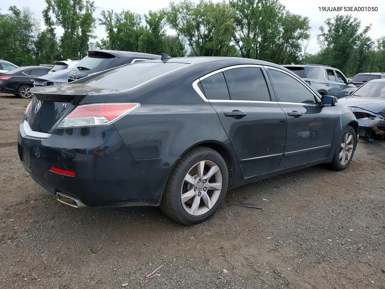 2014 Acura Tl Tech VIN: 19UUA8F53EA001050 Lot: 59953696