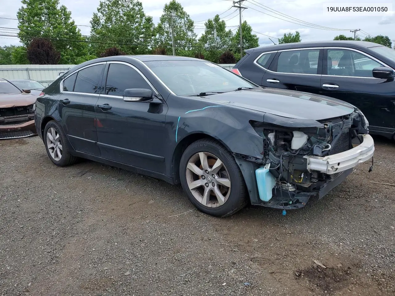 2014 Acura Tl Tech VIN: 19UUA8F53EA001050 Lot: 59953696