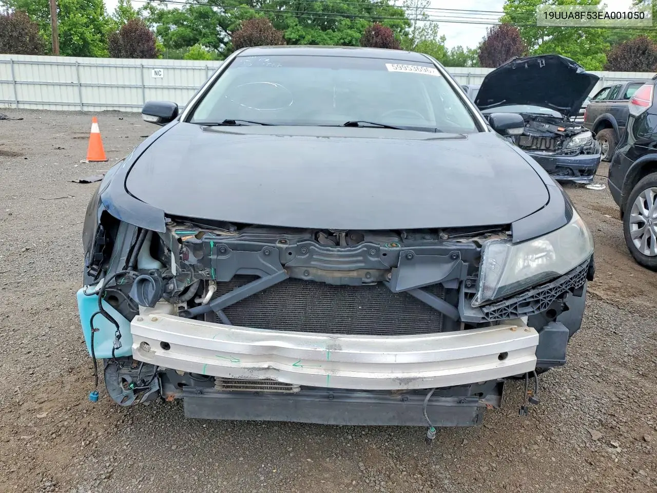 2014 Acura Tl Tech VIN: 19UUA8F53EA001050 Lot: 59953696
