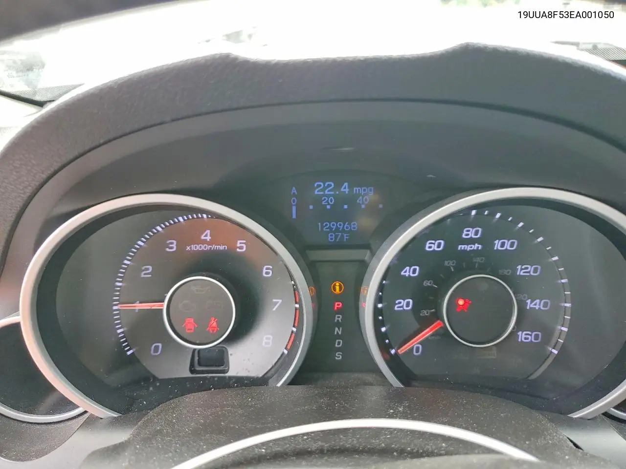 2014 Acura Tl Tech VIN: 19UUA8F53EA001050 Lot: 59953696