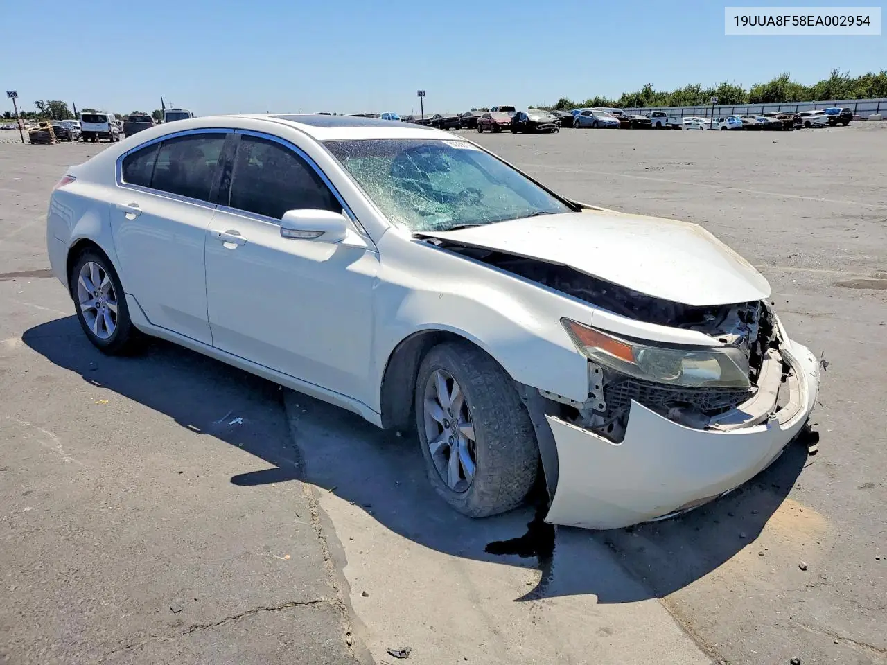2014 Acura Tl Tech VIN: 19UUA8F58EA002954 Lot: 60308116