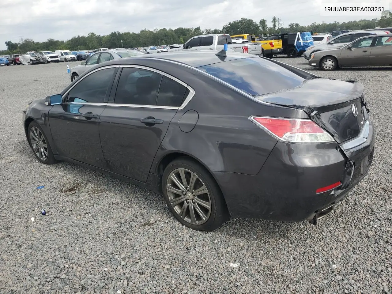 2014 Acura Tl Se VIN: 19UUA8F33EA003251 Lot: 61421816