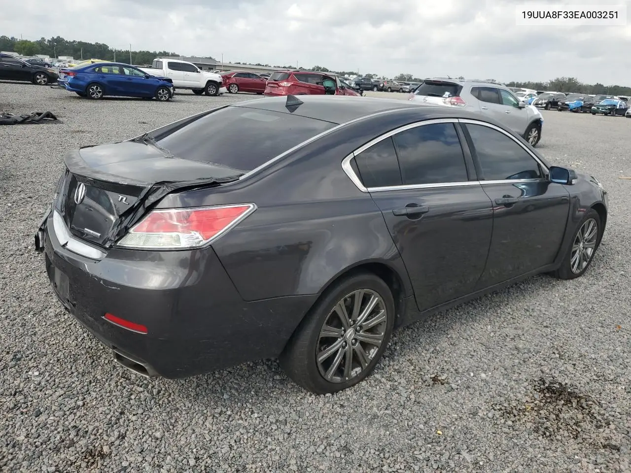 2014 Acura Tl Se VIN: 19UUA8F33EA003251 Lot: 61421816
