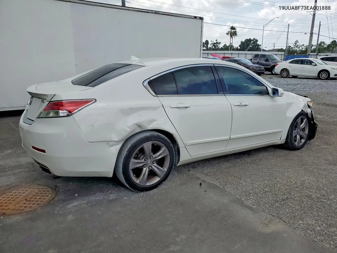 2014 Acura Tl Advance VIN: 19UUA8F73EA001888 Lot: 61879576