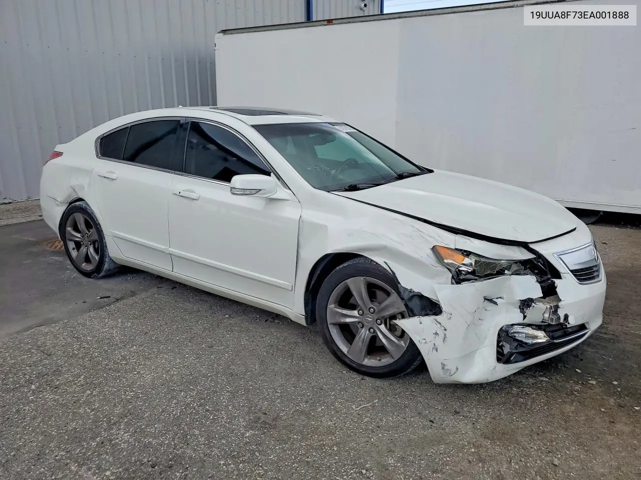 2014 Acura Tl Advance VIN: 19UUA8F73EA001888 Lot: 61879576