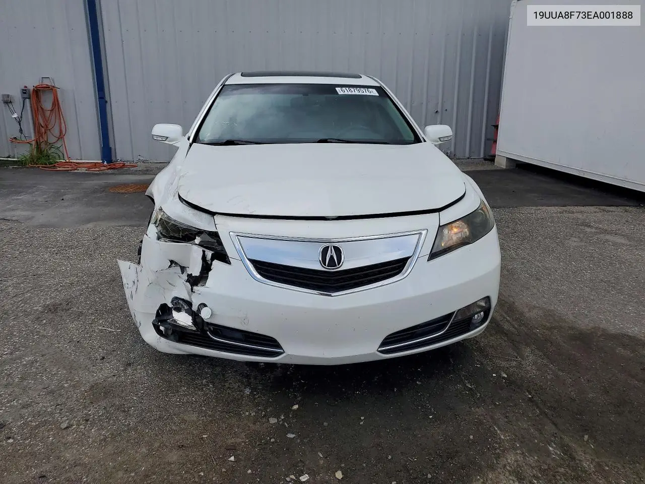 2014 Acura Tl Advance VIN: 19UUA8F73EA001888 Lot: 61879576