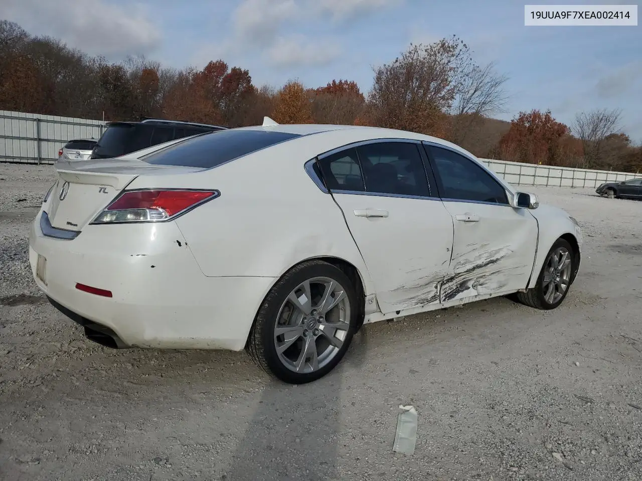 19UUA9F7XEA002414 2014 Acura Tl Advance