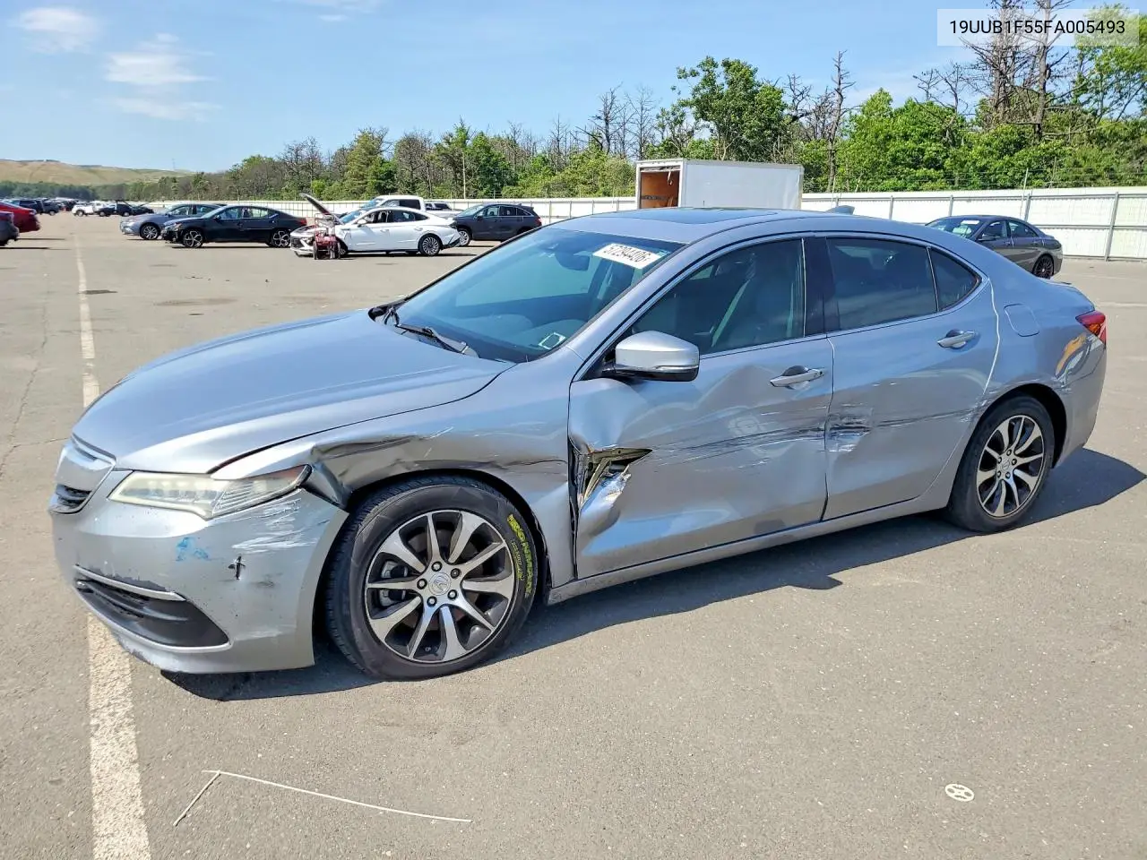 2015 Acura Tlx Tech VIN: 19UUB1F55FA005493 Lot: 57294406