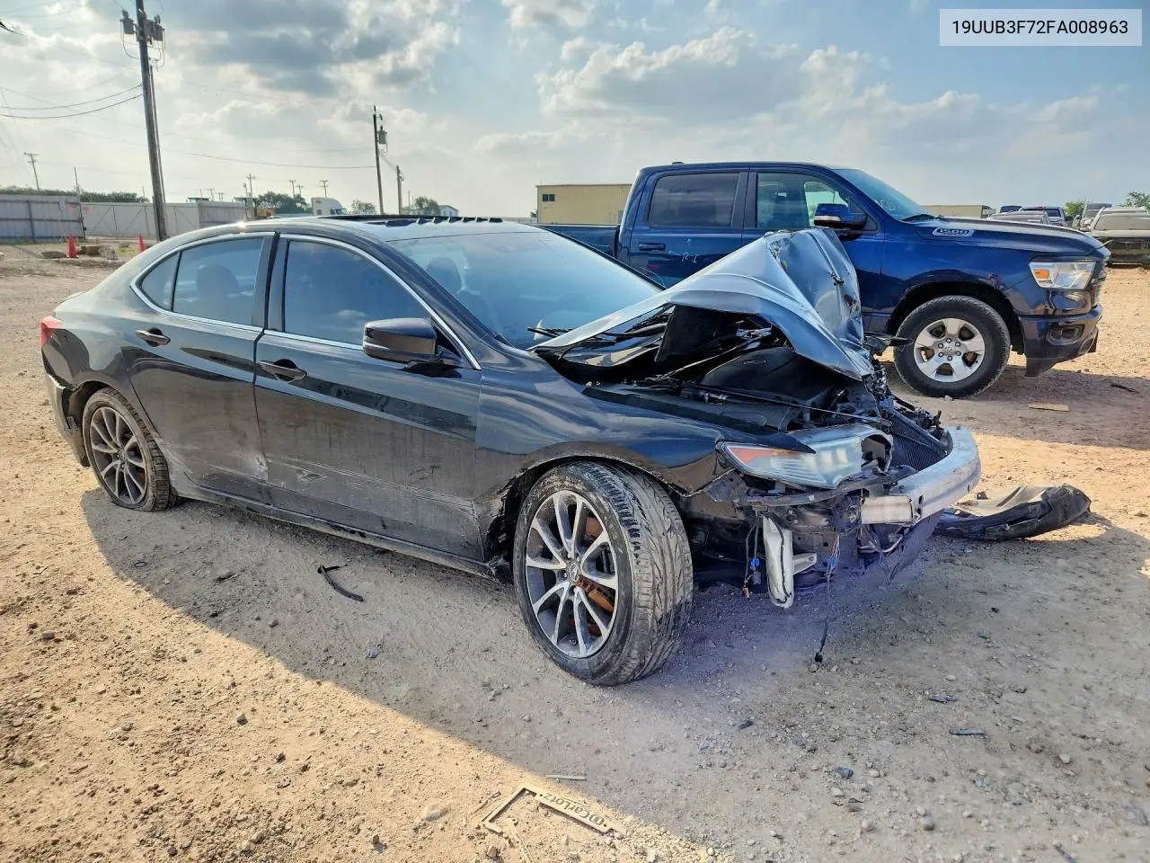 2015 Acura Tlx Advance VIN: 19UUB3F72FA008963 Lot: 57579976