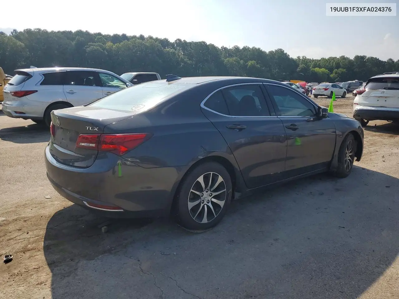 2015 Acura Tlx VIN: 19UUB1F3XFA024376 Lot: 58905356