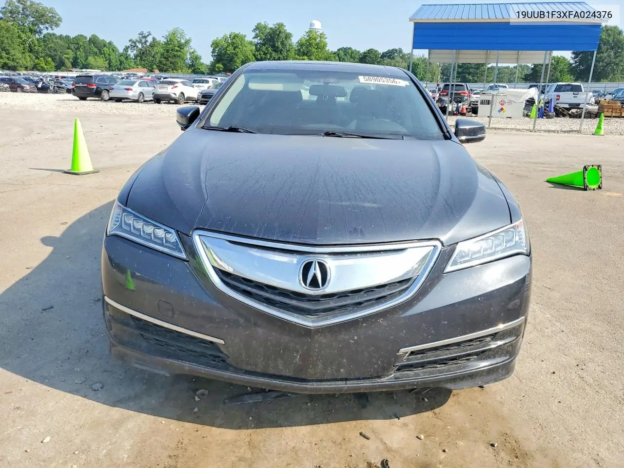 2015 Acura Tlx VIN: 19UUB1F3XFA024376 Lot: 58905356