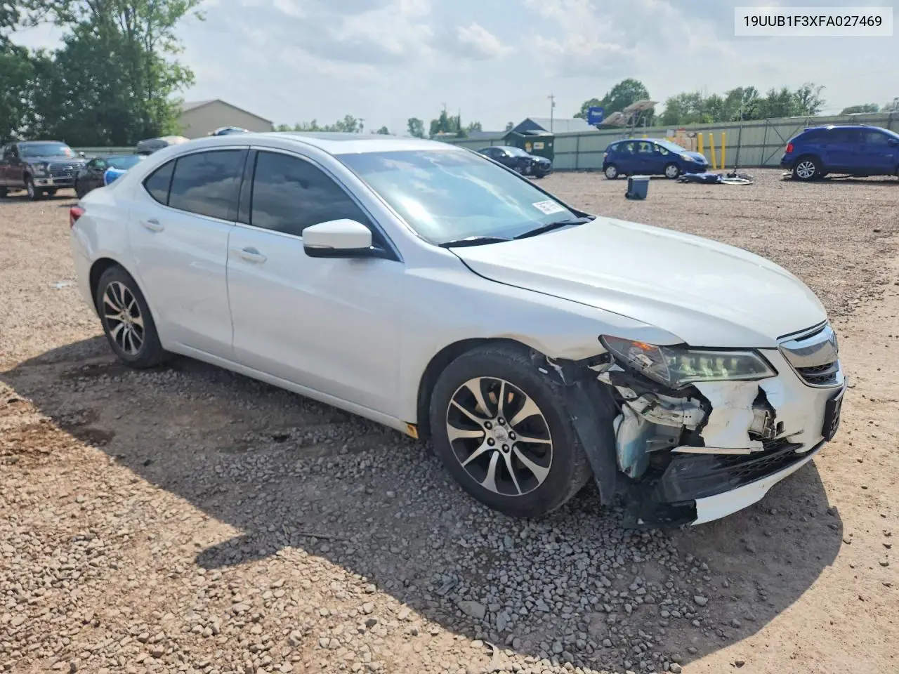 2015 Acura Tlx VIN: 19UUB1F3XFA027469 Lot: 59677976