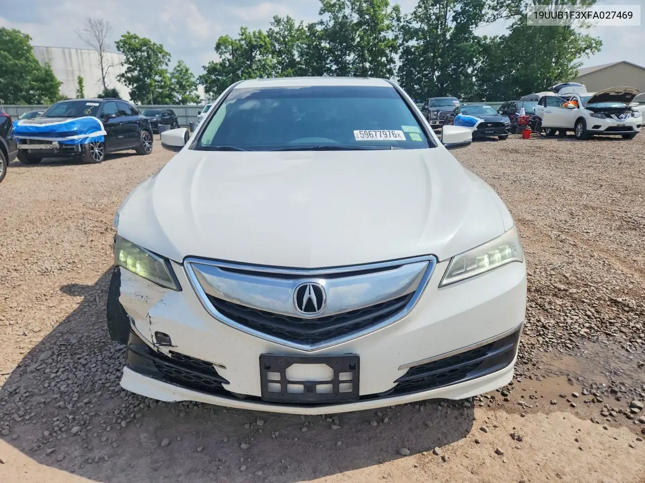 2015 Acura Tlx VIN: 19UUB1F3XFA027469 Lot: 59677976