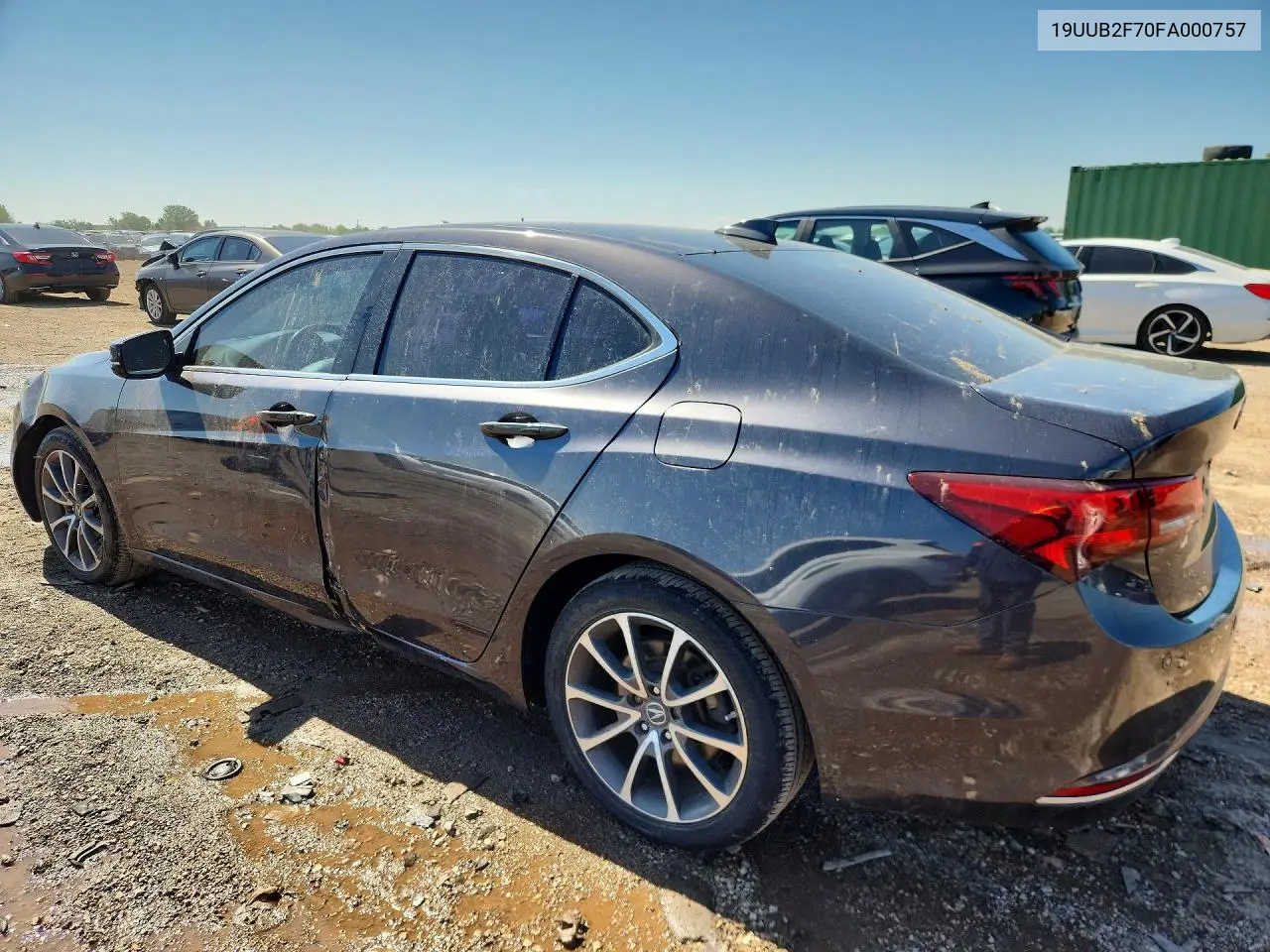 2015 Acura Tlx Advance VIN: 19UUB2F70FA000757 Lot: 59919236
