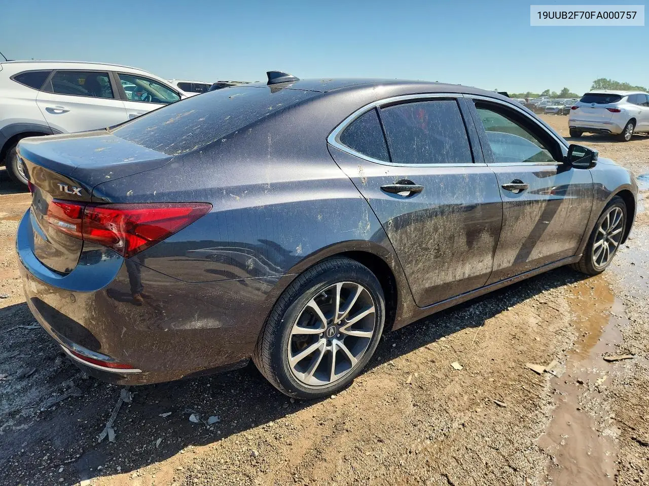 2015 Acura Tlx Advance VIN: 19UUB2F70FA000757 Lot: 59919236