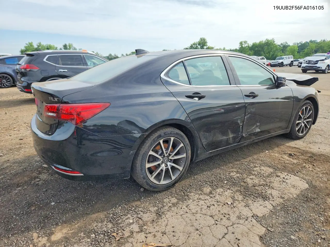 2015 Acura Tlx Tech VIN: 19UUB2F56FA016105 Lot: 60051006
