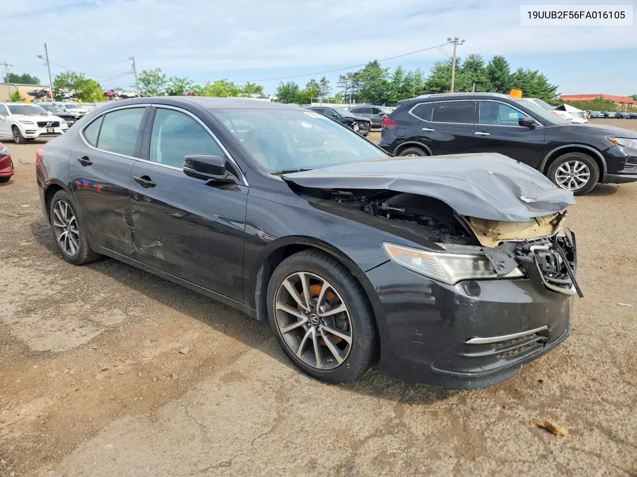 2015 Acura Tlx Tech VIN: 19UUB2F56FA016105 Lot: 60051006