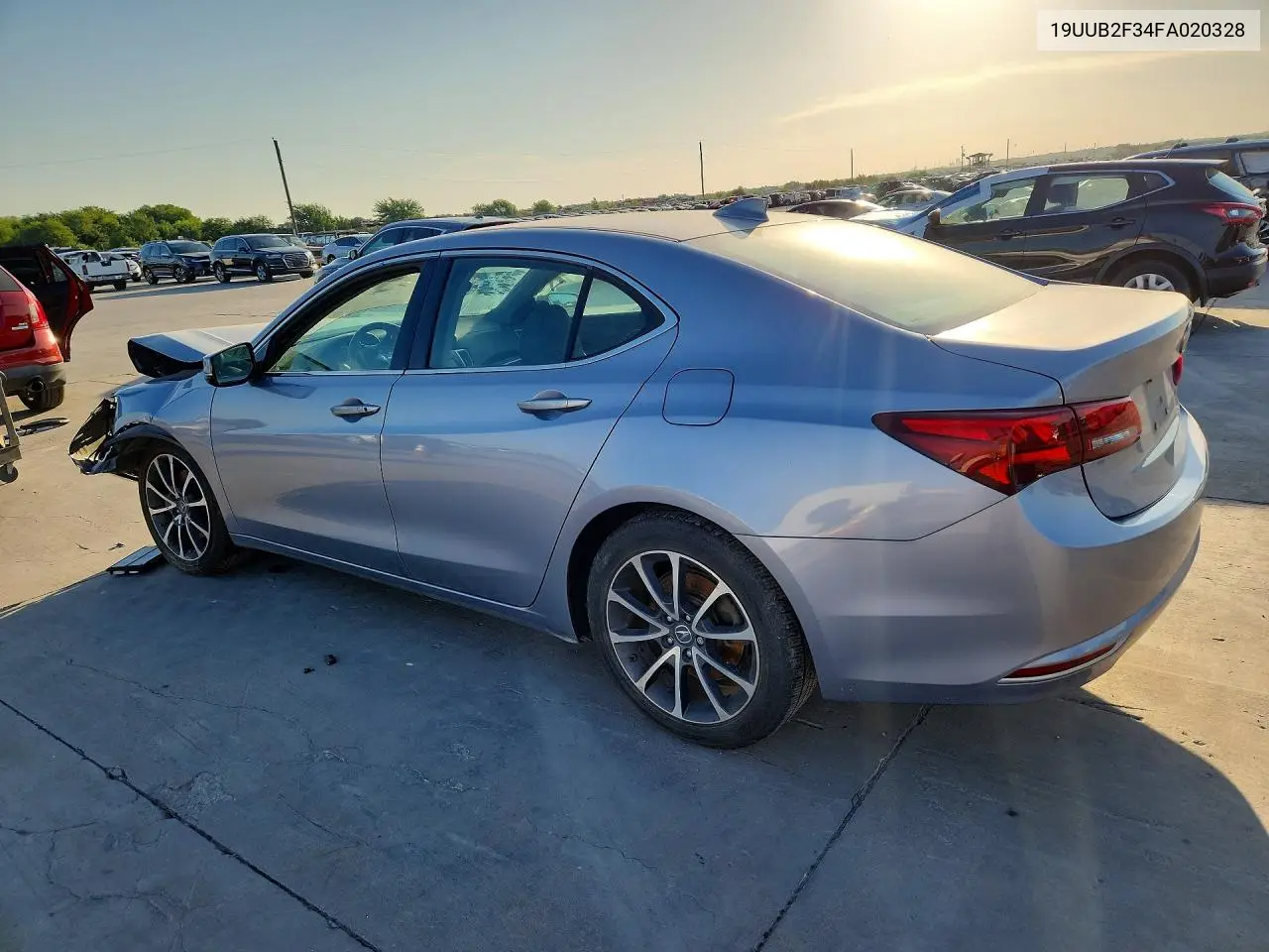 2015 Acura Tlx VIN: 19UUB2F34FA020328 Lot: 60076366