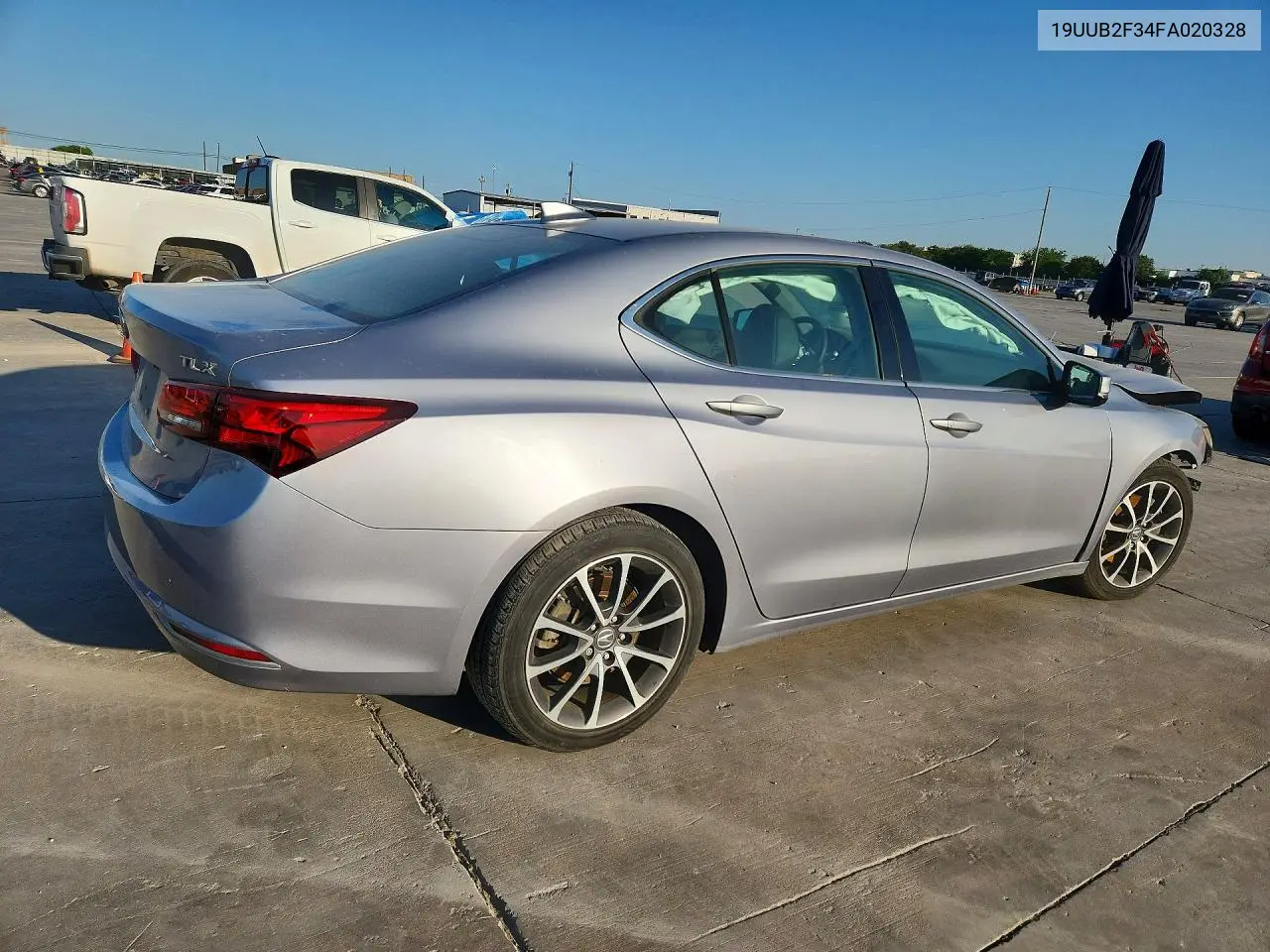 2015 Acura Tlx VIN: 19UUB2F34FA020328 Lot: 60076366