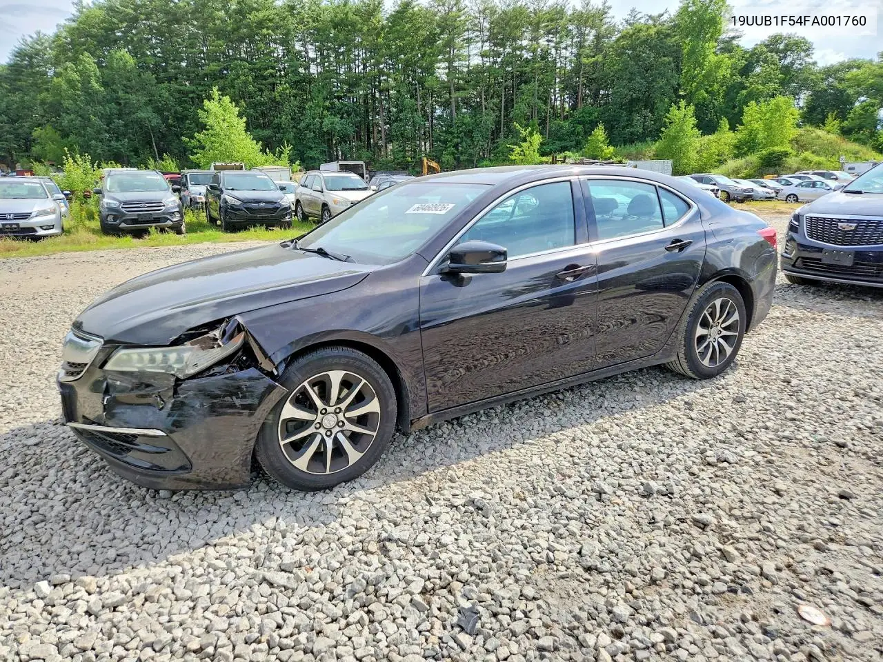 2015 Acura Tlx Tech VIN: 19UUB1F54FA001760 Lot: 60460926