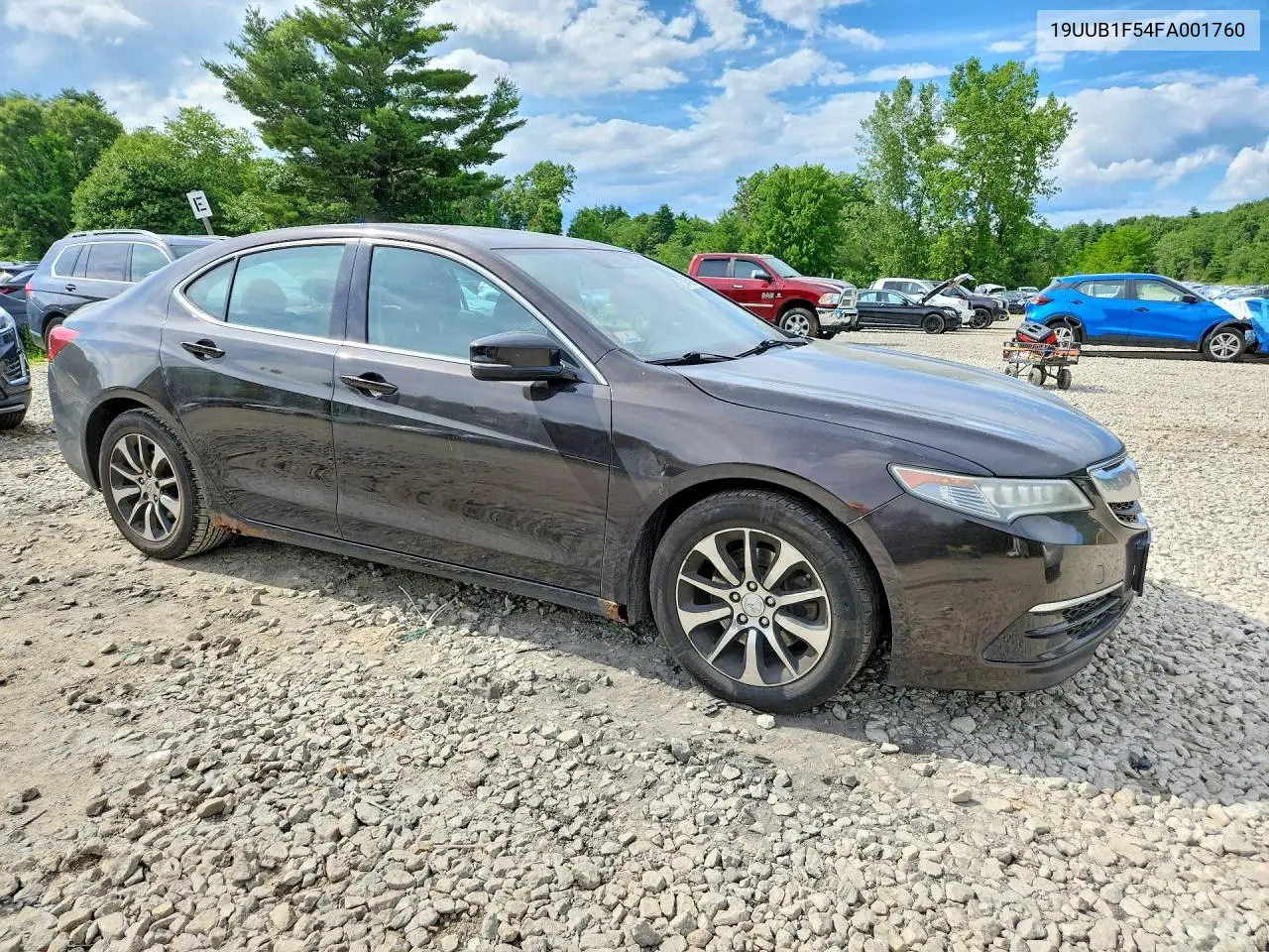 2015 Acura Tlx Tech VIN: 19UUB1F54FA001760 Lot: 60460926