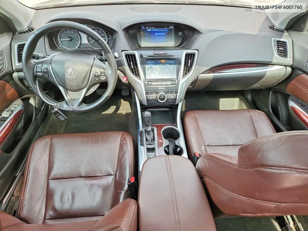 2015 Acura Tlx Tech VIN: 19UUB1F54FA001760 Lot: 60460926