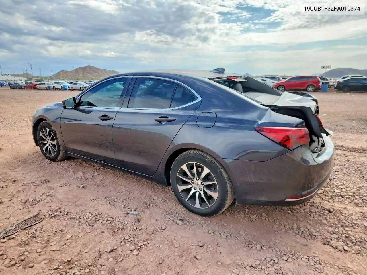 2015 Acura Tlx VIN: 19UUB1F32FA010374 Lot: 60700216