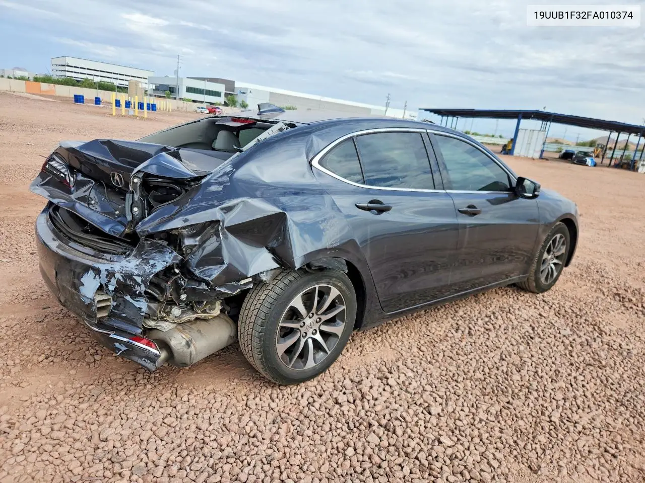 2015 Acura Tlx VIN: 19UUB1F32FA010374 Lot: 60700216