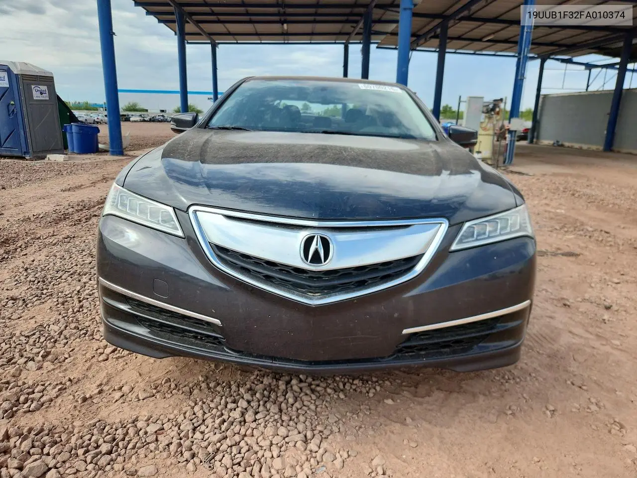 2015 Acura Tlx VIN: 19UUB1F32FA010374 Lot: 60700216