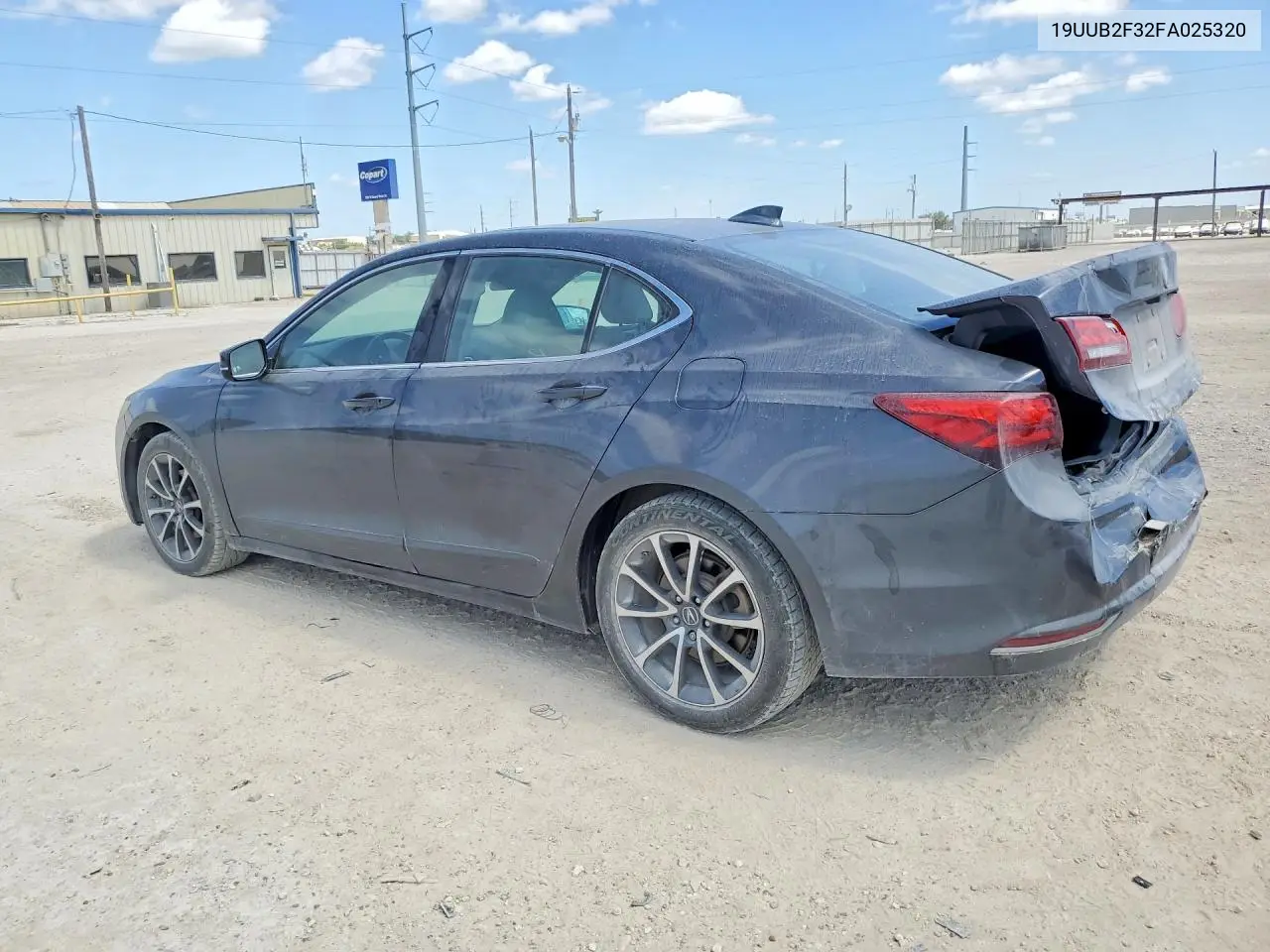 2015 Acura Tlx VIN: 19UUB2F32FA025320 Lot: 60806156
