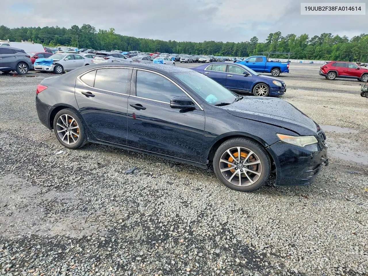 2015 Acura Tlx VIN: 19UUB2F38FA014614 Lot: 60944686