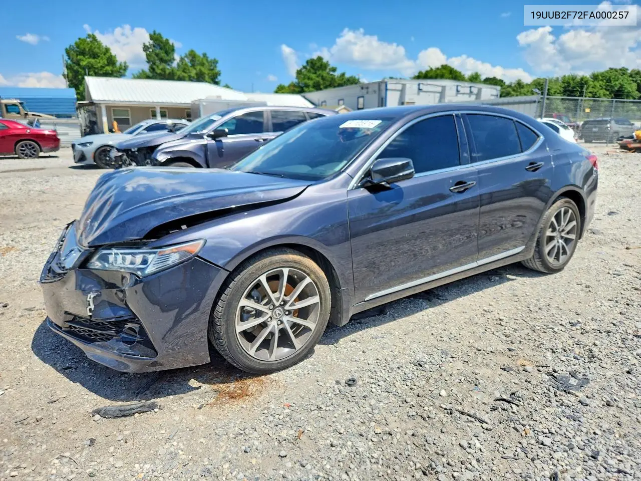 2015 Acura Tlx Advance VIN: 19UUB2F72FA000257 Lot: 61105916