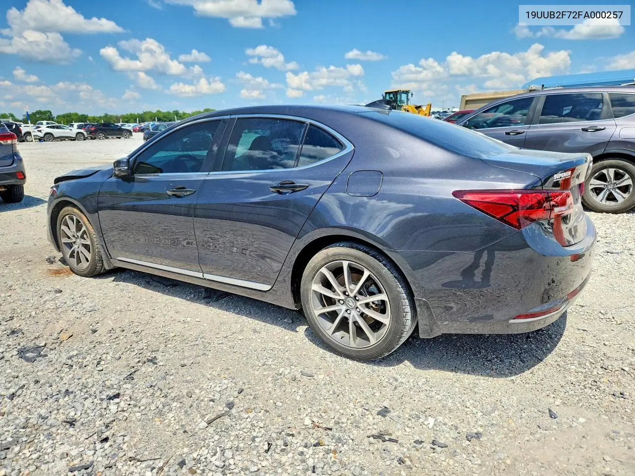 2015 Acura Tlx Advance VIN: 19UUB2F72FA000257 Lot: 61105916