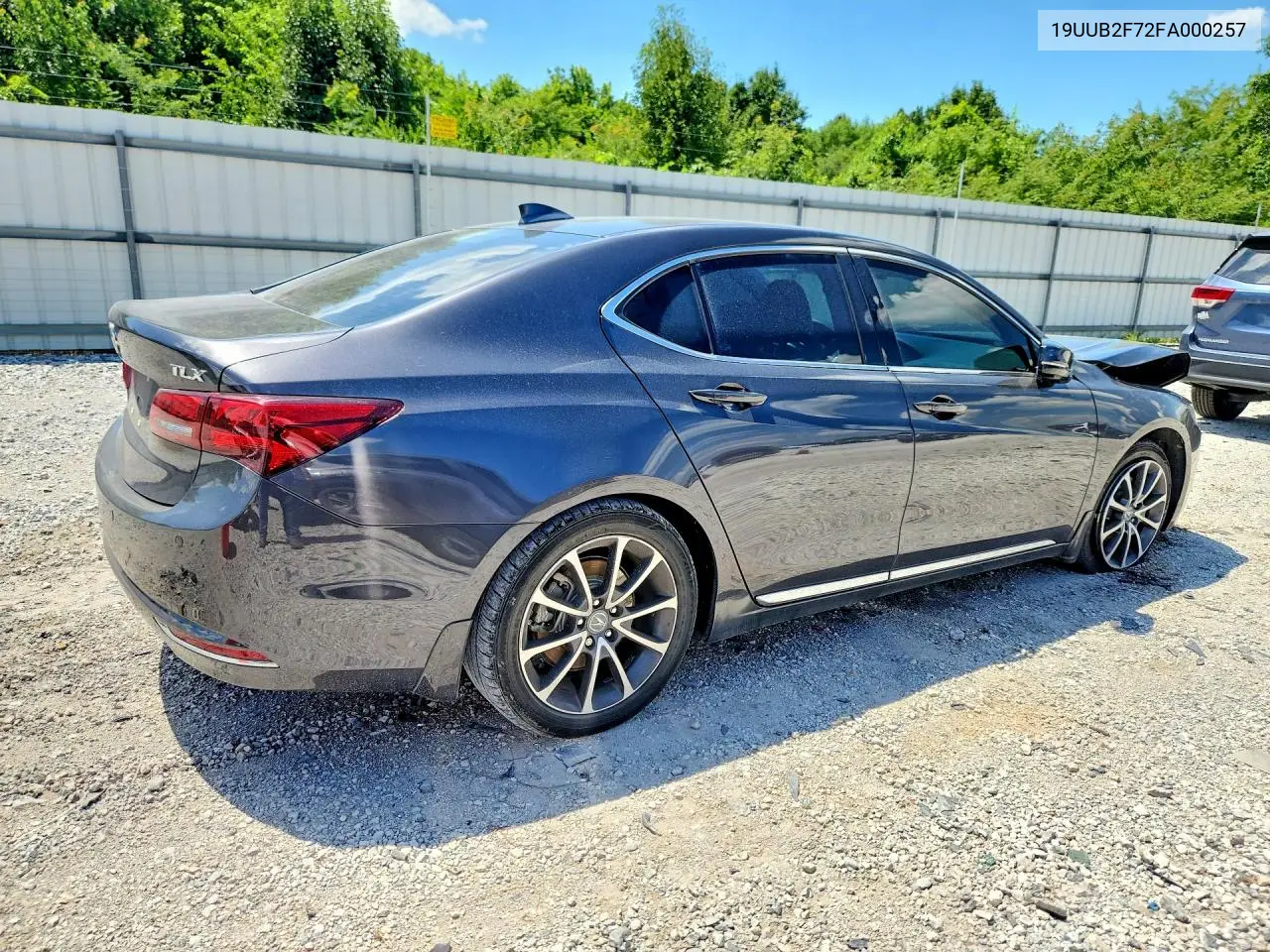 2015 Acura Tlx Advance VIN: 19UUB2F72FA000257 Lot: 61105916