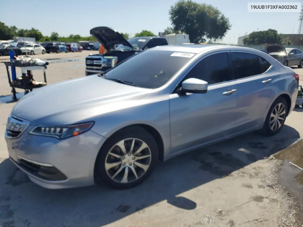 2015 Acura Tlx VIN: 19UUB1F3XFA002362 Lot: 61159056