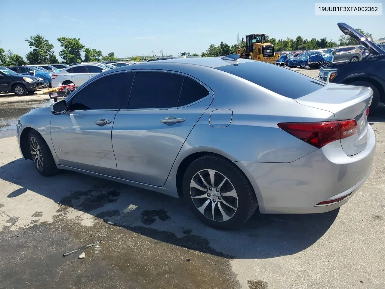 2015 Acura Tlx VIN: 19UUB1F3XFA002362 Lot: 61159056