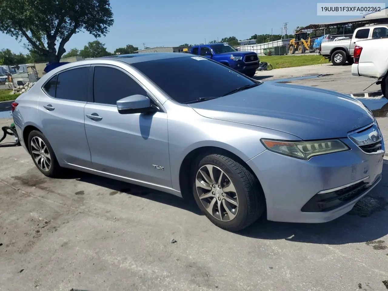 2015 Acura Tlx VIN: 19UUB1F3XFA002362 Lot: 61159056