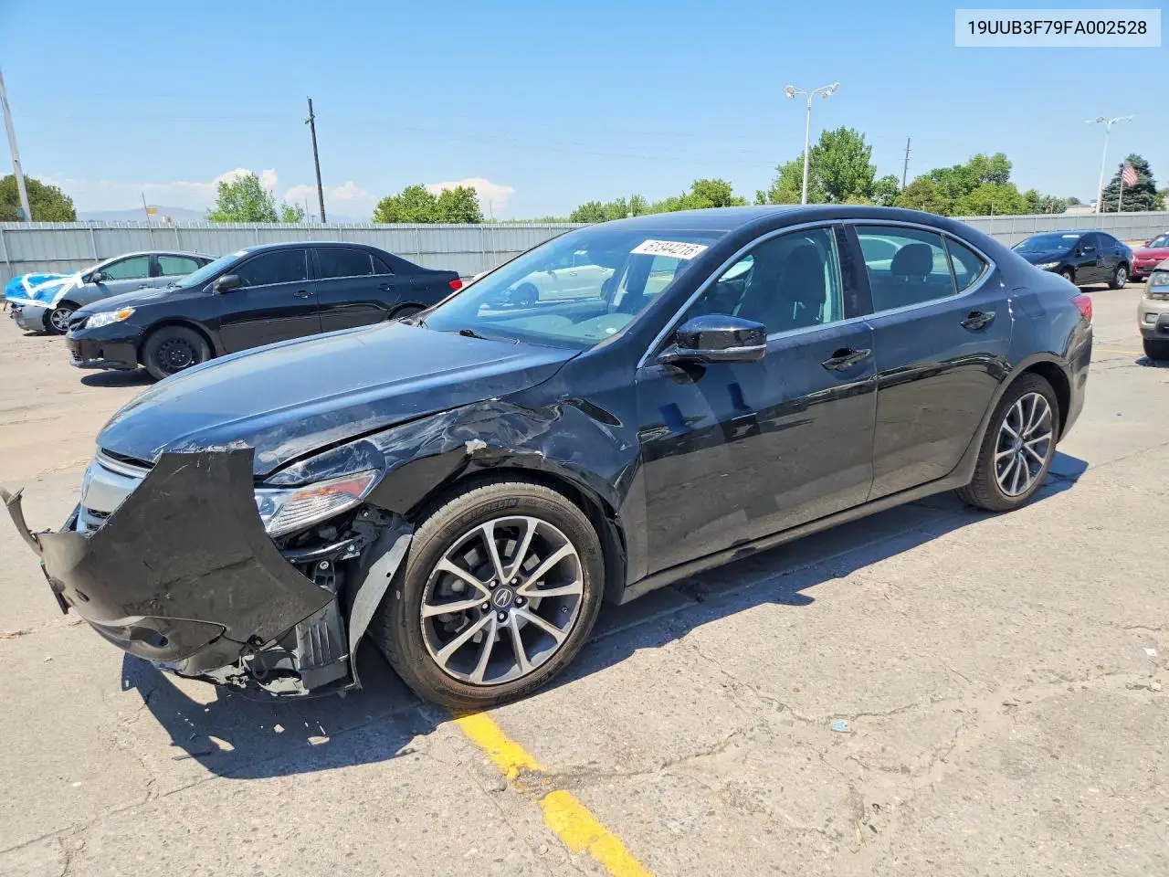 2015 Acura Tlx Advance VIN: 19UUB3F79FA002528 Lot: 61344216