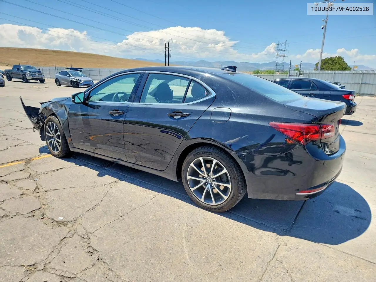 2015 Acura Tlx Advance VIN: 19UUB3F79FA002528 Lot: 61344216